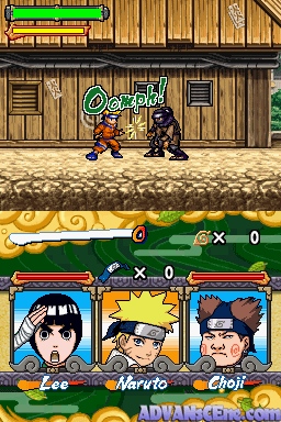 Naruto Ninja Council 2 European Version screenshot 3 for Nintendo DS